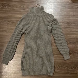 Grey Sweater Dress